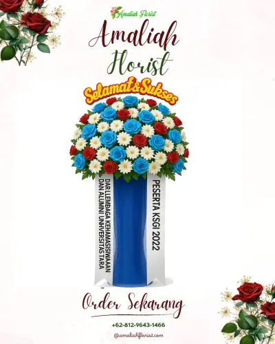 Standing Flower di Rumah Duka Rs Immanuel